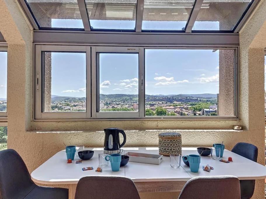 Le Panoramique - Sublime Vue Sur La Cite Apartment Carcassonne Exterior photo